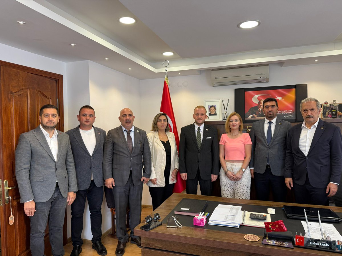 MHP Muğla İl Başkanı Burak Demirel Datça'da Ziyaretlerde Bulundu