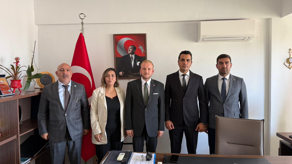 MHP Muğla İl Başkanı Burak Demirel, Datça'da Resmi Ziyaretlerde Bulundu