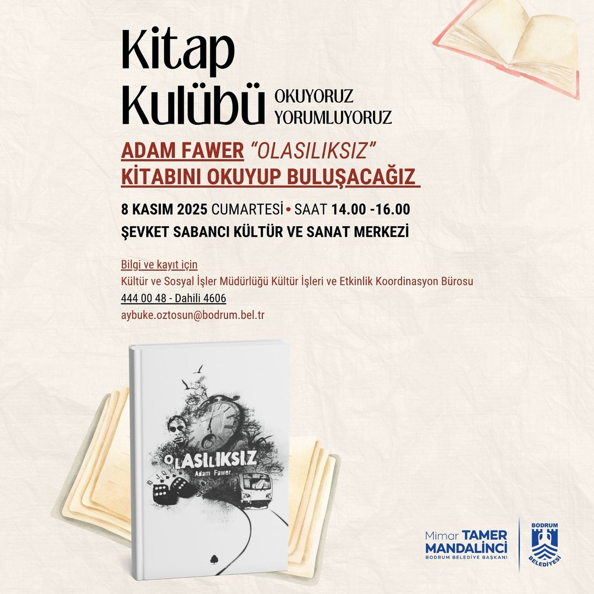 Bodrum Kitap Kulübü Edebiyat Tutkunlarını Buluşturuyor