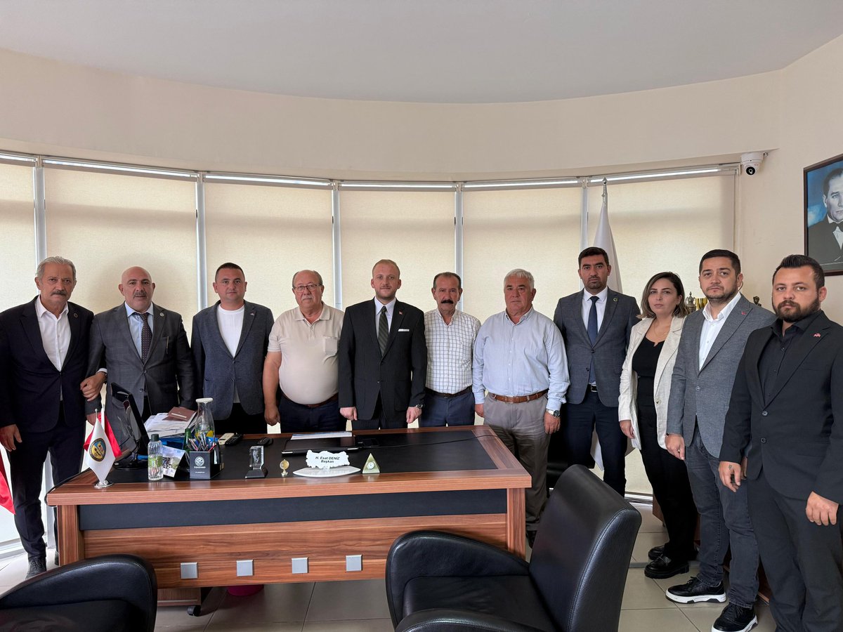 MHP Muğla İl Başkanı Burak Demirel Datça'da Ziyaretlerde Bulundu