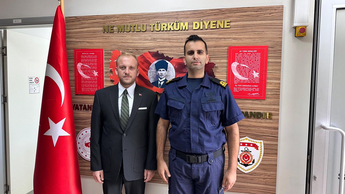 MHP'li Demirel, Datça'da Sahil Güvenlik Komutanlığını Ziyaret Etti
