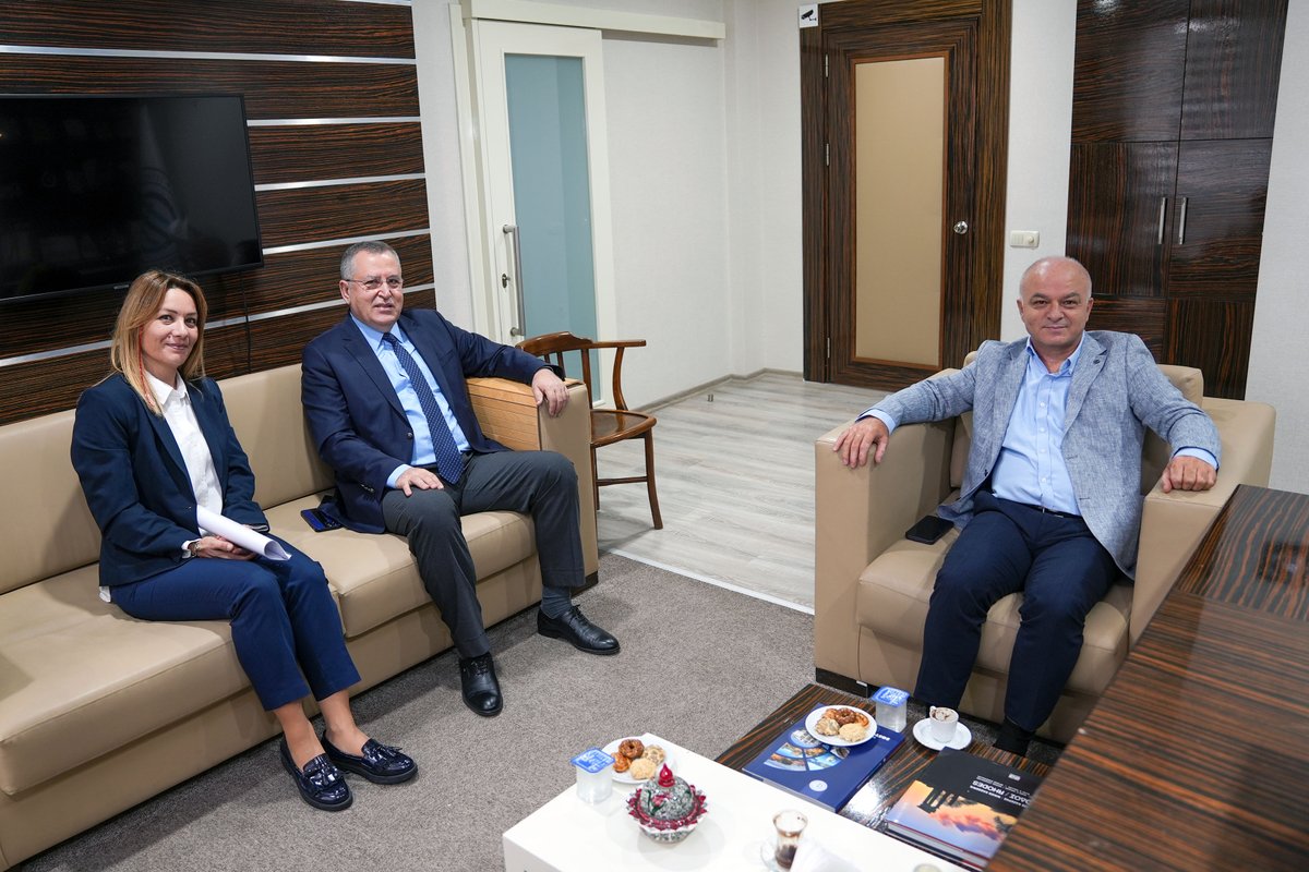 Akbank Fethiye Şubesi Yöneticileri Fethiye TSO Başkanı ile Görüştü