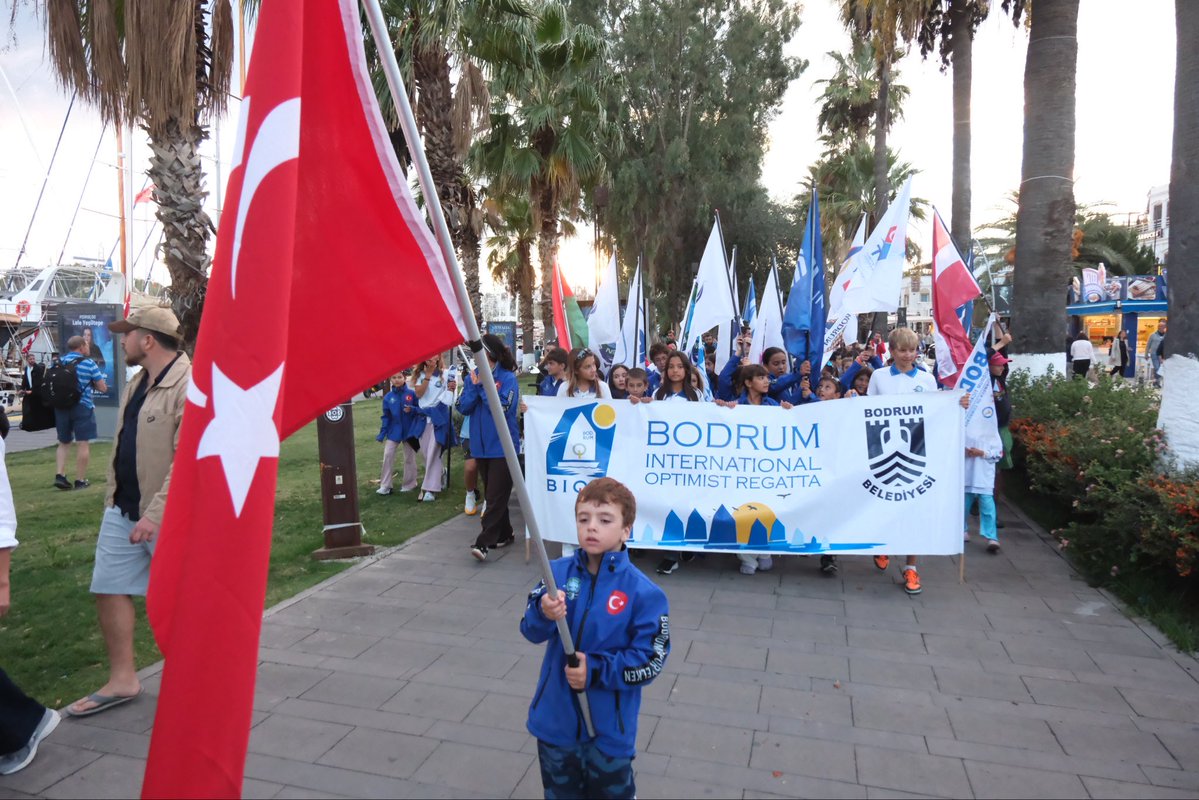 Bodrum Uluslararası Optimist Yarışları Festival Havasında Başladı