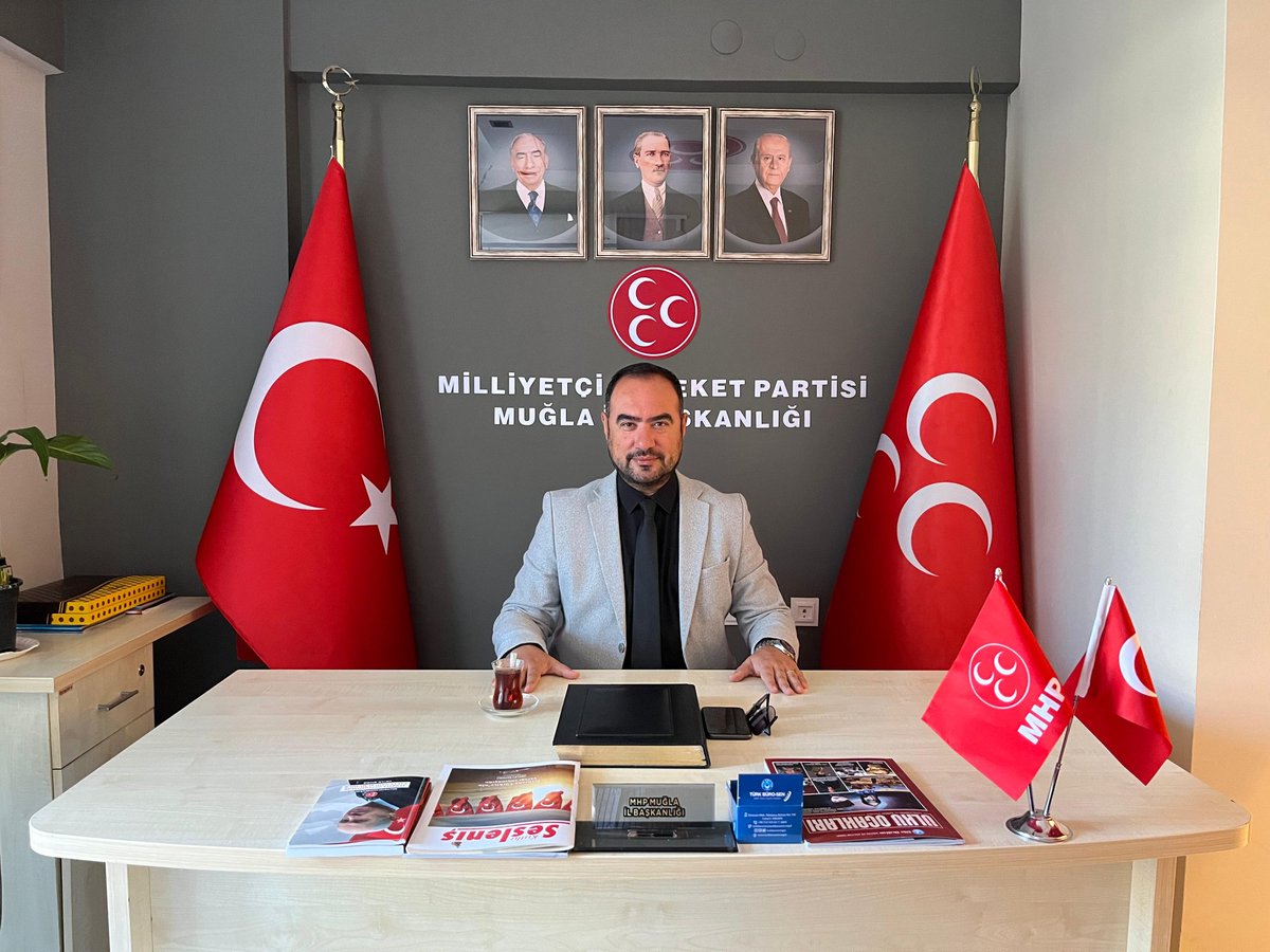 MHP Muğla İl Başkanlığı'nda Günlük Nöbet Sistemi