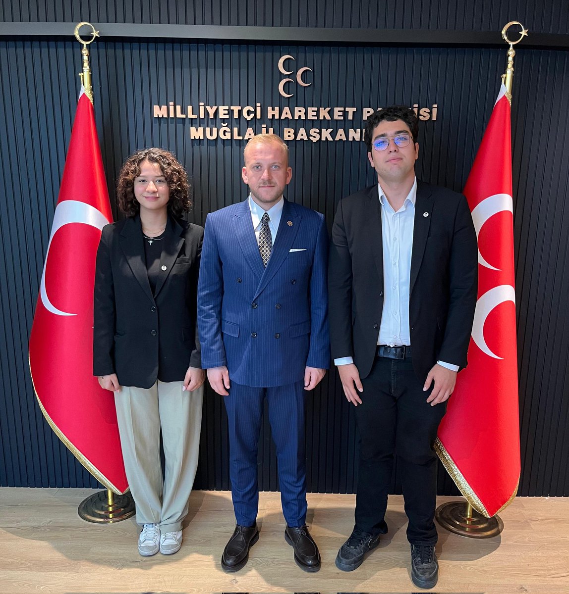 MHP Muğla İl Başkanı Burak Demirel, TGB Muğla Yönetimini Ağırladı