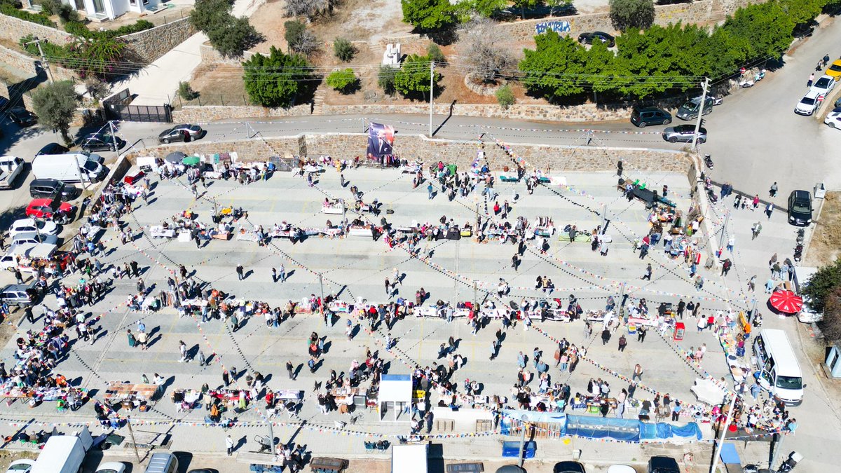 Bodrum Gümüşlük'te Renkli Panayır Coşkusu