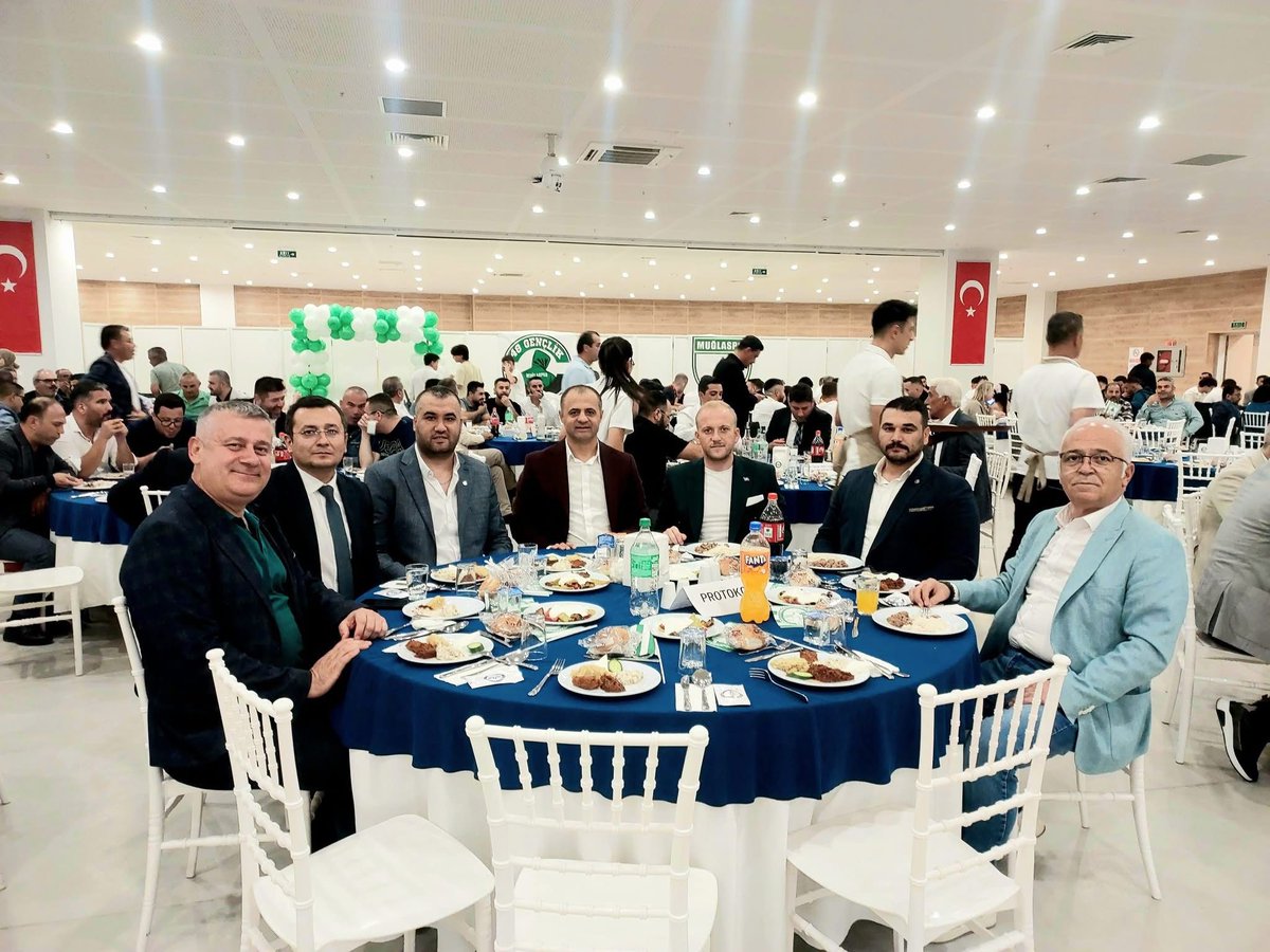 MHP Muğla Yönetimi, Muğlaspor Taraftar Derneği'nin Birlik Yemeğinde Buluştu