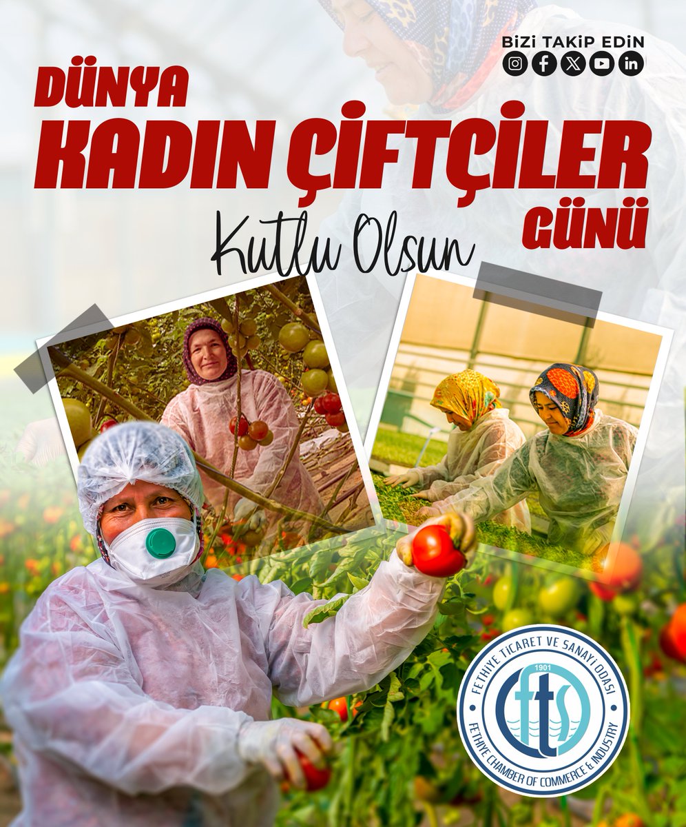 Fethiye'de Dünya Kadın Çiftçiler Günü Kutlandı