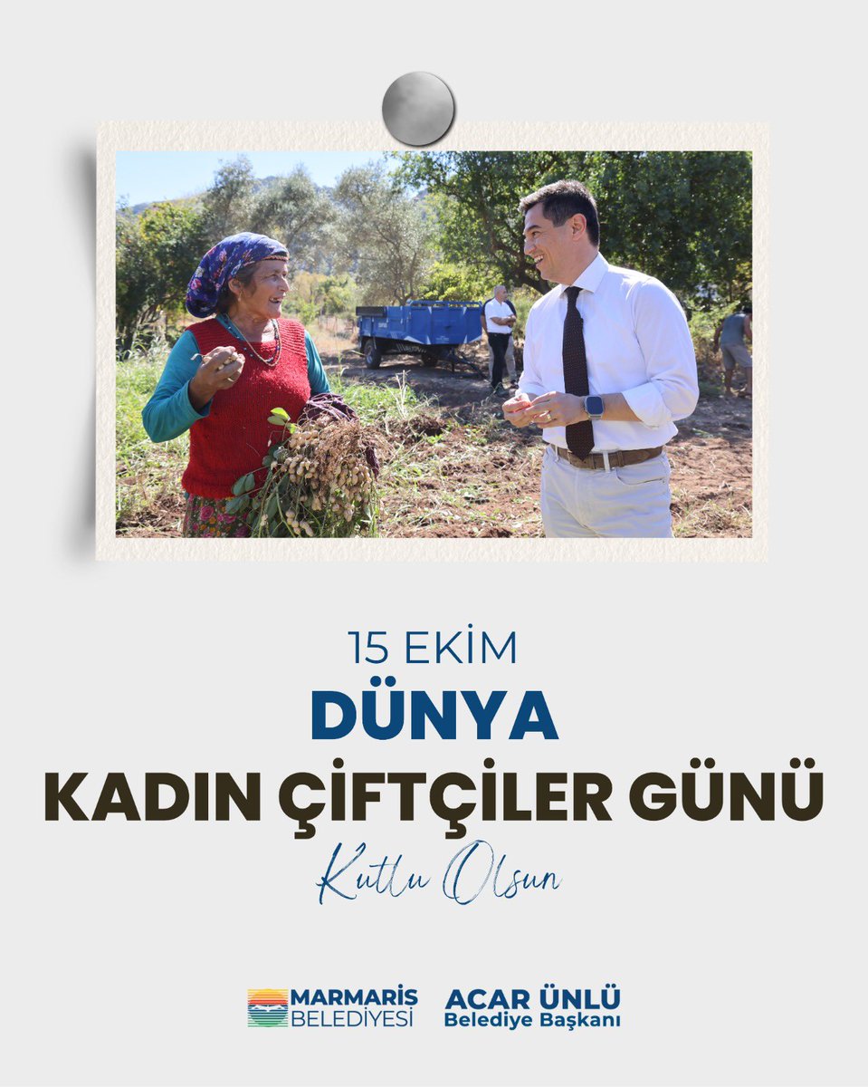 Marmaris'te Dünya Kadın Çiftçiler Günü Kutlandı
