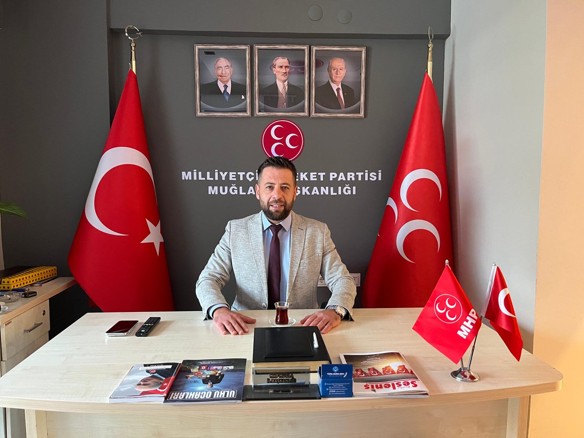 MHP Muğla İl Başkanlığı'nda STK Komisyonu Nöbetçi Başkanla Sohbet