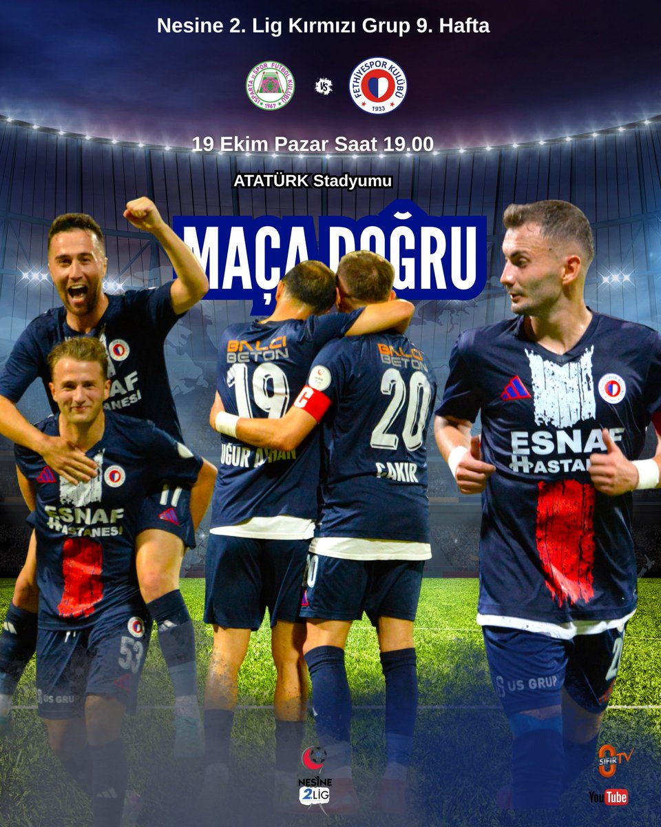 Fethiyespor, Isparta 32 Spor deplasmanında zorlu sınav verecek