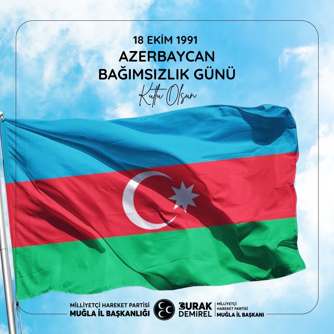 Azerbaycan'ın Bağımsızlık Günü Muğla'da Kutlandı