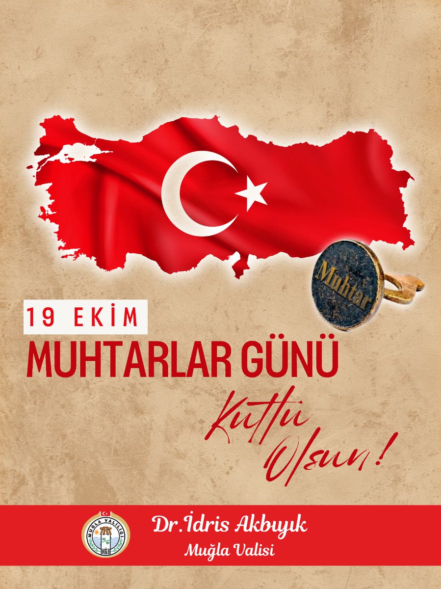 Muğla Valisi'nden Muhtarlar Günü Mesajı: 1829'dan Beri Güçlü Köprü