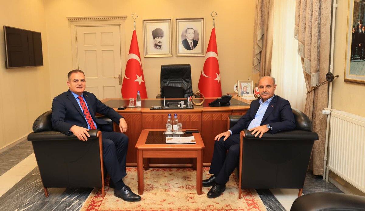 İçişleri Bakan Yardımcısı Mehmet Aktaş, Muğla'da Vali Akbıyık'ı Ziyaret Etti