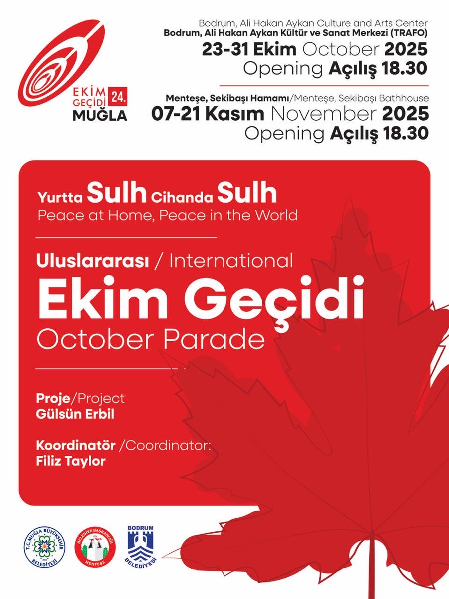 Bodrum'da Uluslararası Ekim Geçidi Festivali Başlıyor
