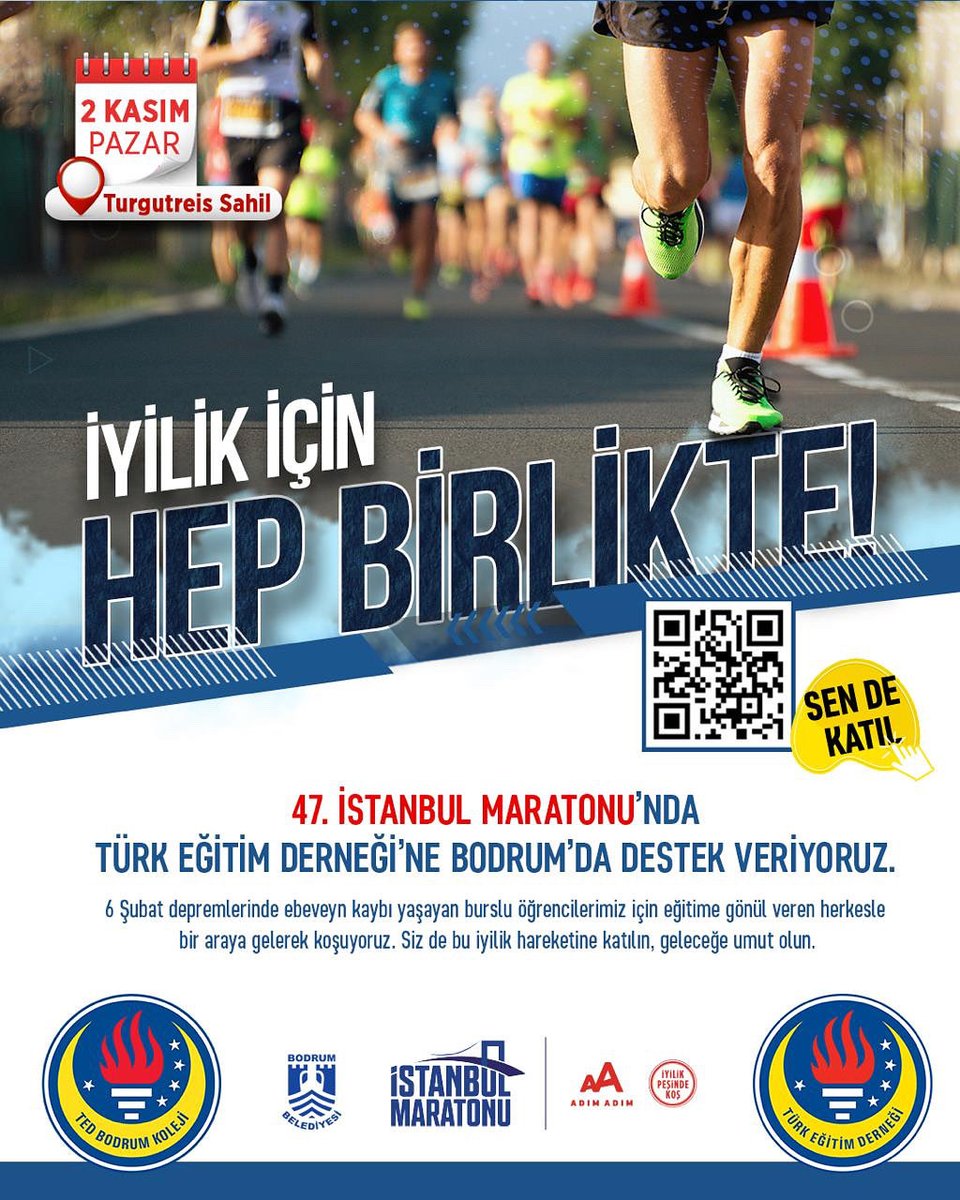 Bodrum'da İyilik Koşusu: Turgutreis'te Maraton Heyecanı