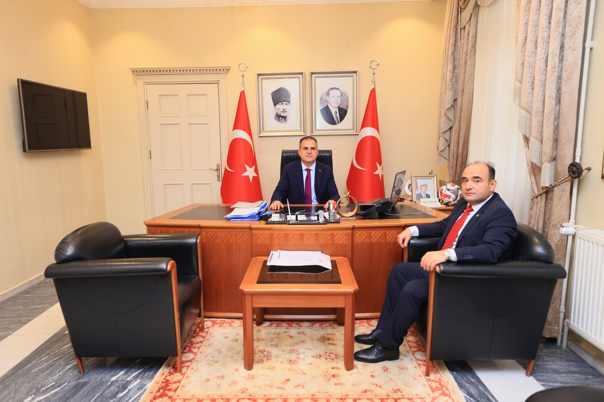 Muğla Valisi Akbıyık, Seydikemer Belediye Başkanı Akdenizli'yi Kabul Etti