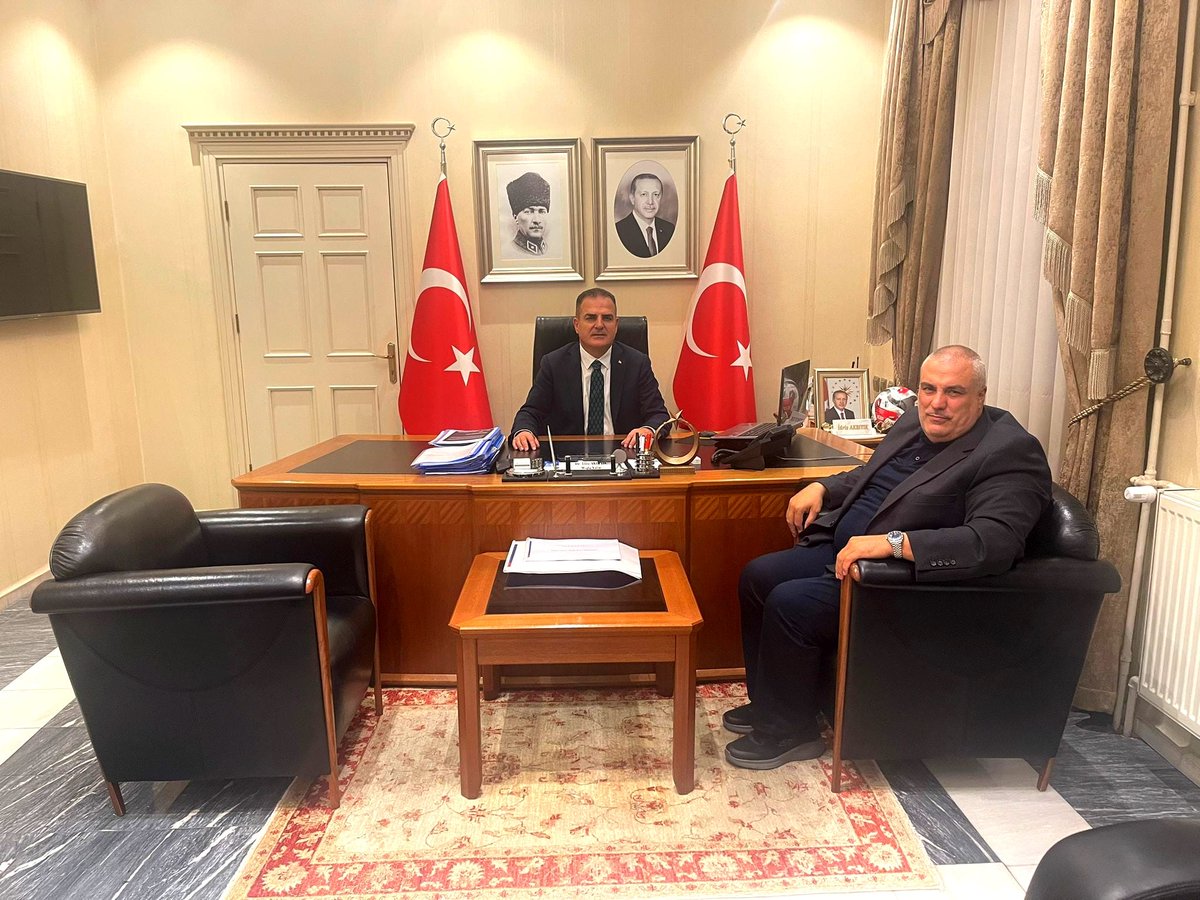 İş İnsanı Burak Yılmaz, Muğla Valisi Dr. İdris Akbıyık'ı Ziyaret Etti