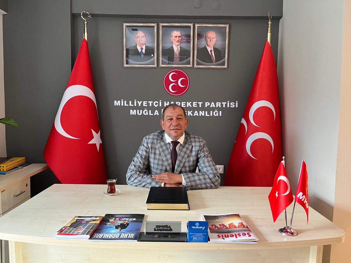 MHP Muğla İl Başkanlığı'nda Komisyon Başkanı Paltacı Vatandaş Kabulünde