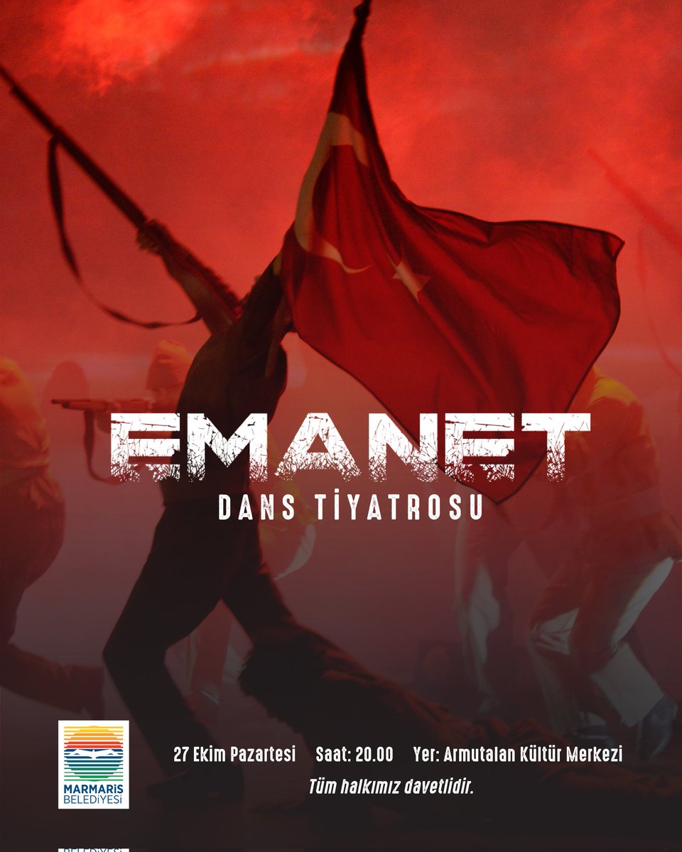 Marmaris'te Emanet Dans Tiyatrosu Sahnelenecek