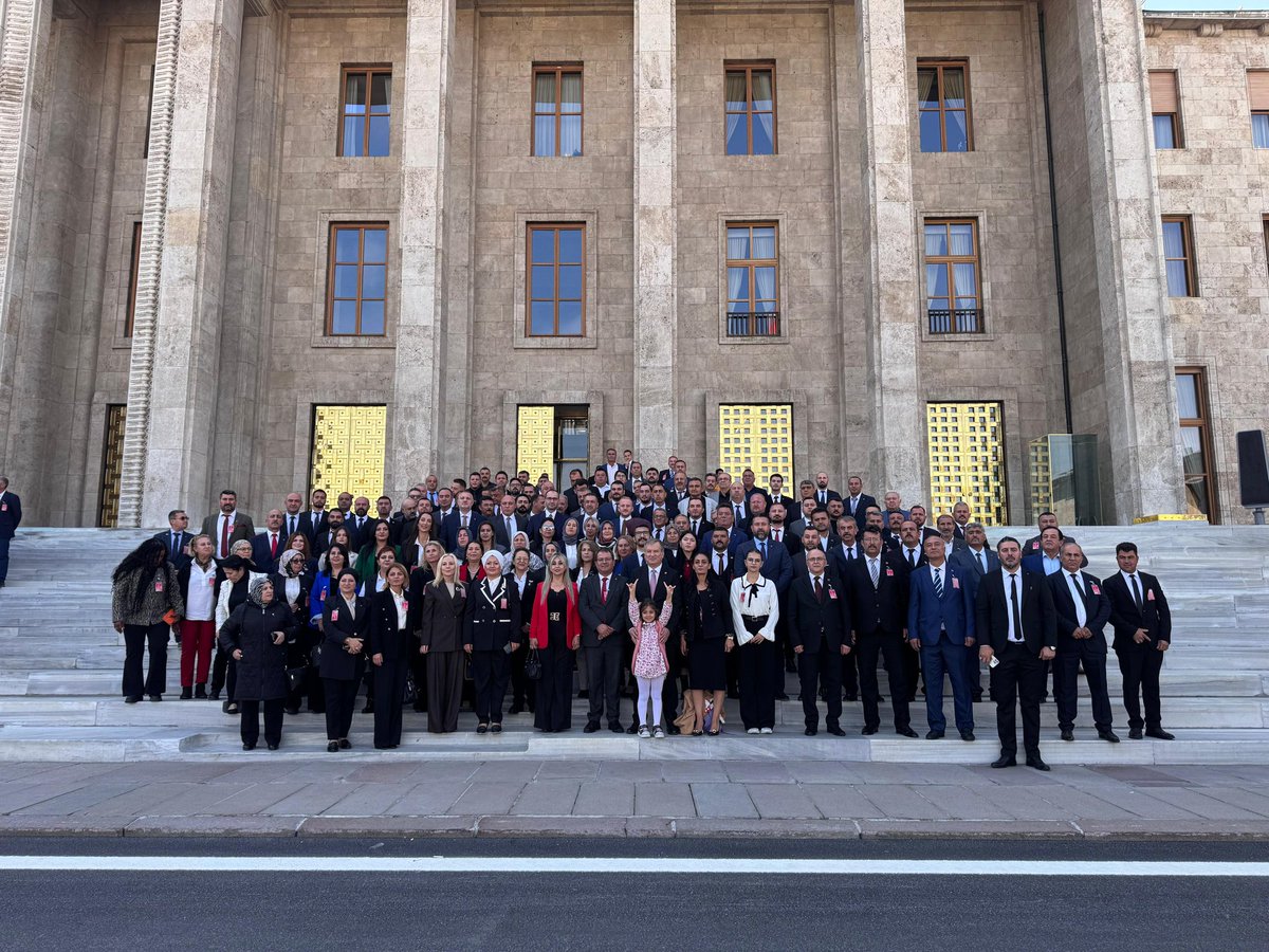 MHP Muğla Teşkilatı Ankara'da Grup Toplantısı'na Katıldı