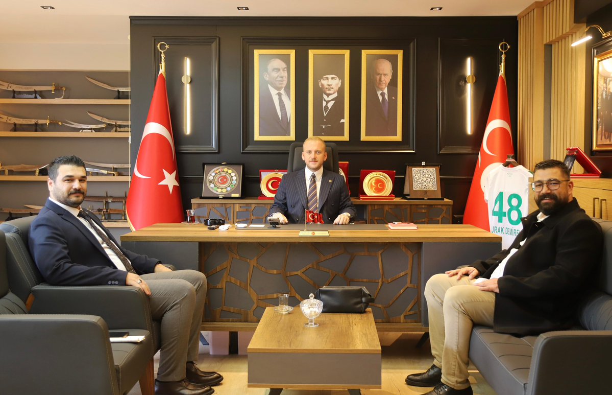 MHP Muğla'da İlçe Başkanı ve Meclis Üyesi İl Başkanı'nı Ziyaret Etti