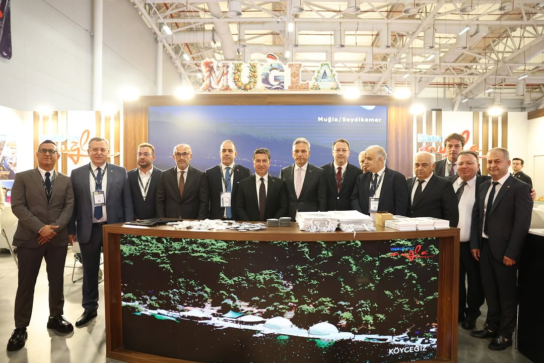 Muğla Turizmini Antalya Fuarında Tanıttı: 4 Mevsim Turizm Hedefleniyor