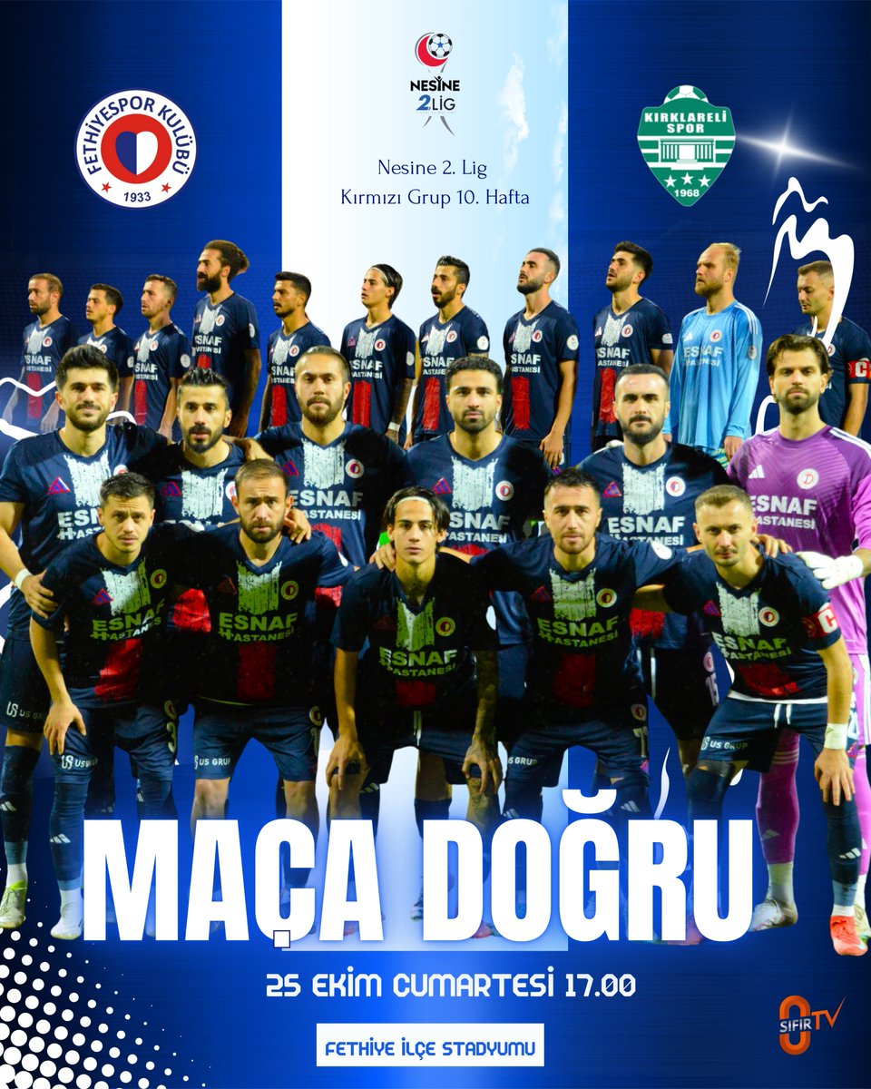 Fethiyespor, Kırklarelispor'u Ağırlayacak