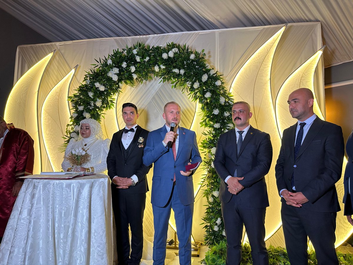 MHP Muğla Teşkilatı, Fethiye'de Düğün Merasiminde Mutluluğa Ortak Oldu