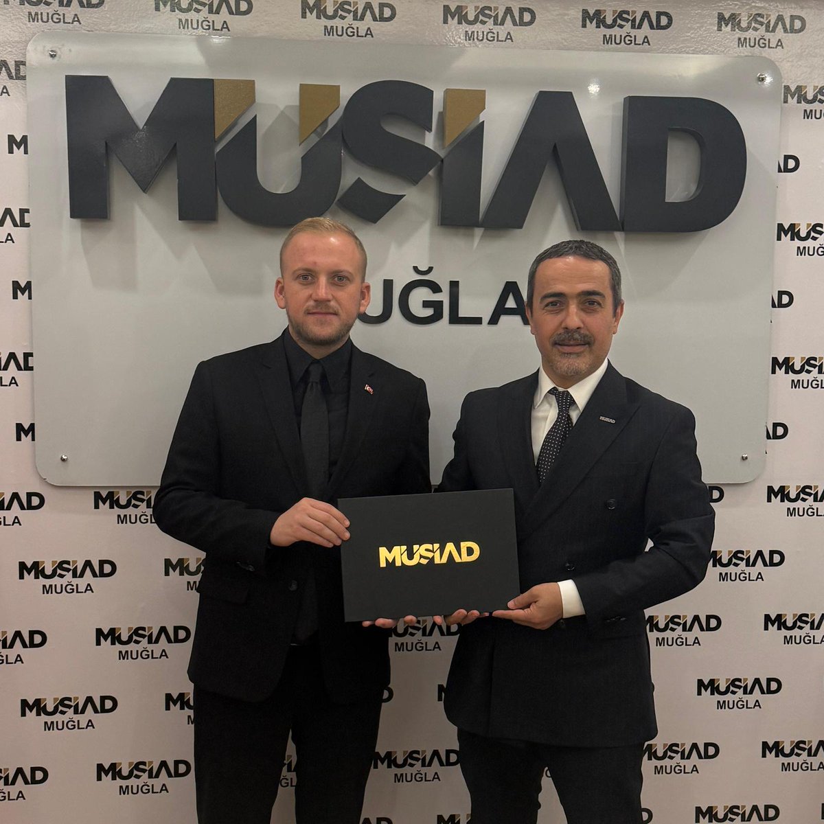 MHP Muğla İl Başkanı Burak Demirel, MÜSİAD Muğla'yı Ziyaret Etti