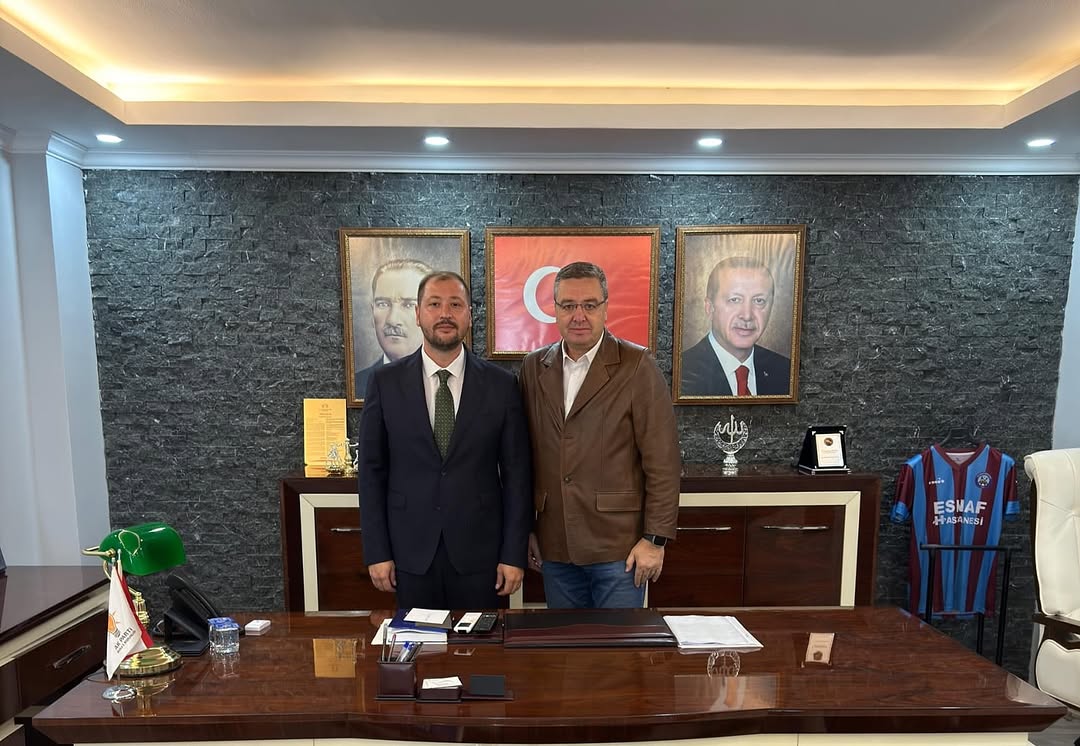 AK Parti Muğla İl Başkanı Cengizhan Güngör, Gazeteciler Cemiyeti Başkanı'nı Ağırladı