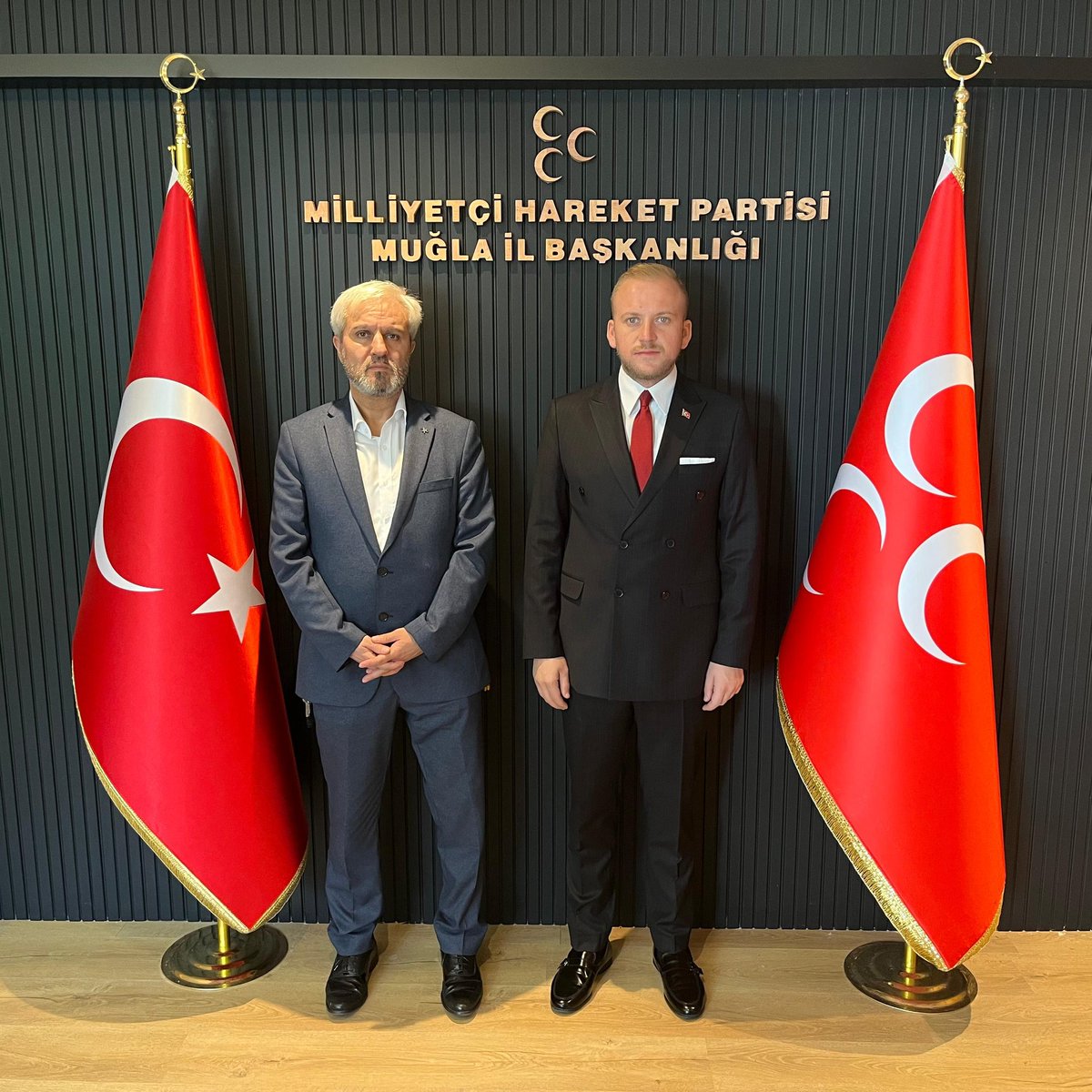 MHP Muğla İl Başkanı Burak Demirel, Bodrum Adliye Camii İmam Hatibi'ni Ağırladı