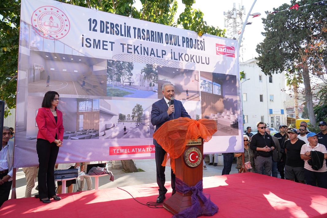 Datça'ya Yeni 12 Derslikli İlkokulun Temeli Atıldı