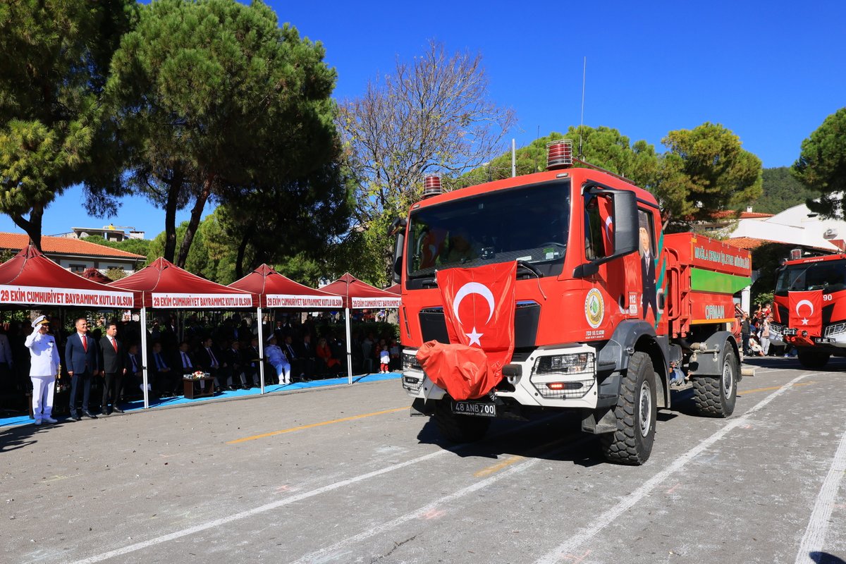 Muğla'da Cumhuriyet'in 102. Yılı Coşkuyla Kutlandı