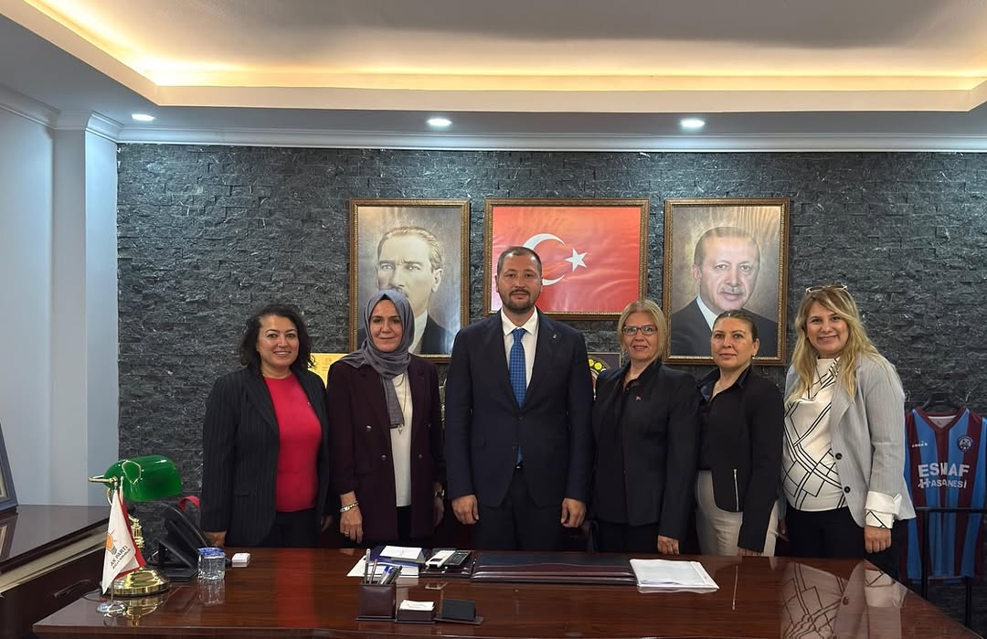 AK Parti Muğla İl Başkanlığı'na Muğla Beyazay Derneği Ziyareti