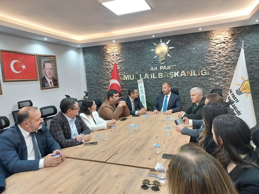AK Parti Muğla İl Başkanlığı'nda Menteşe Teşkilatı Ziyareti