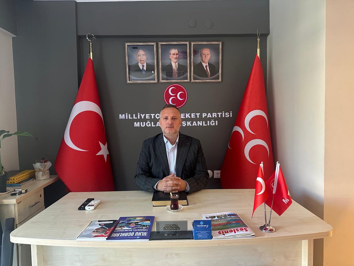 MHP Muğla İl Başkanlığı'nda Günlük Nöbet Sistemi