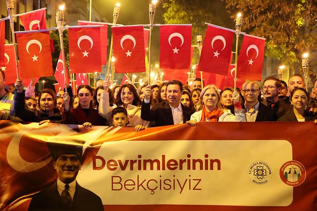 Muğla'da Cumhuriyet'in 102. Yılı Coşkuyla Kutlandı