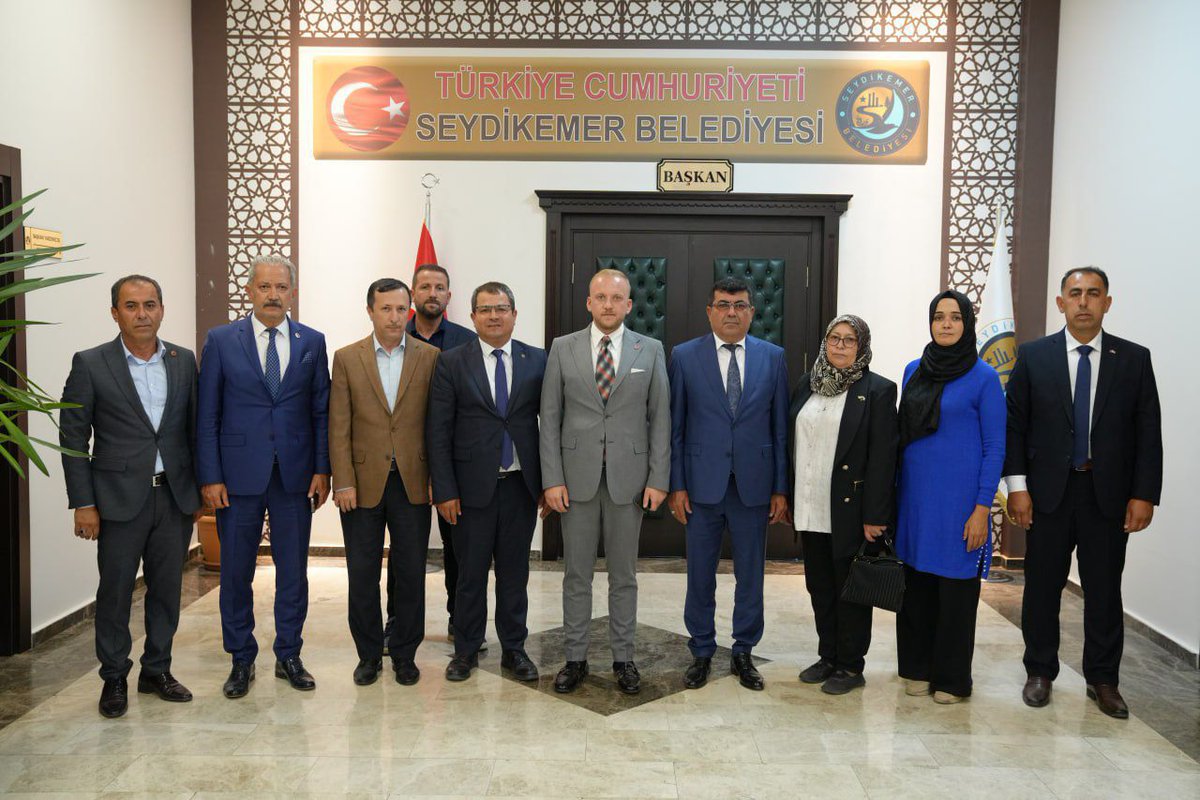 MHP Muğla İl Başkanı Burak Demirel, Seydikemer'de Ziyaretlerde Bulundu