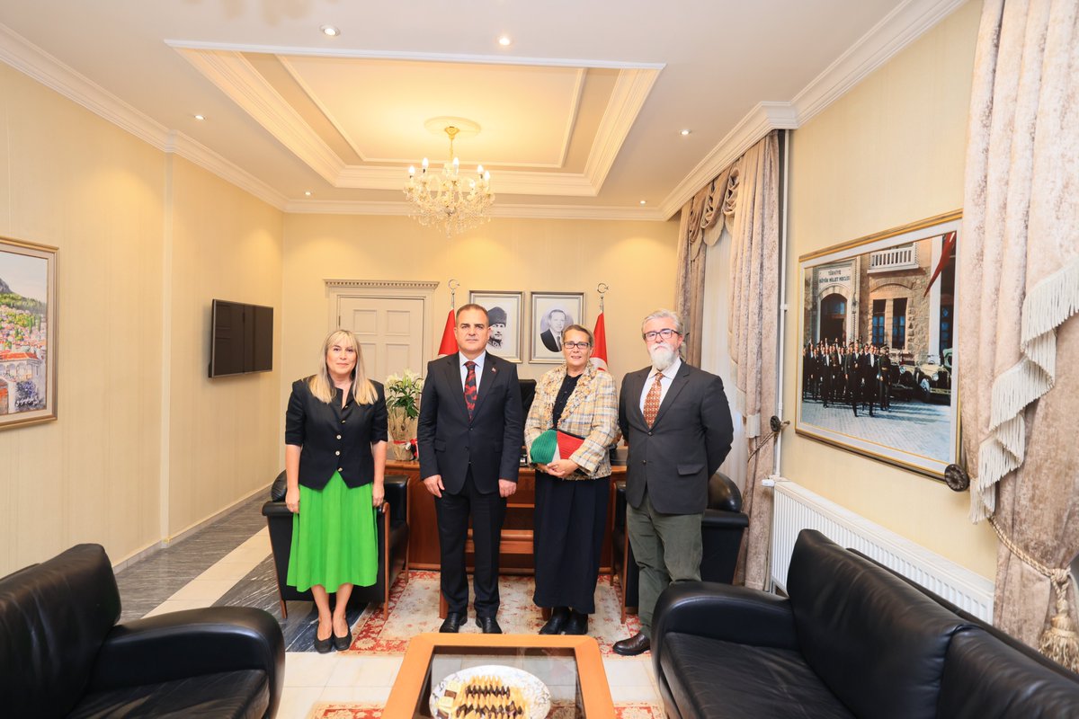 Gazze'ye Destek İçin Muğla Valisi'ne Ziyaret