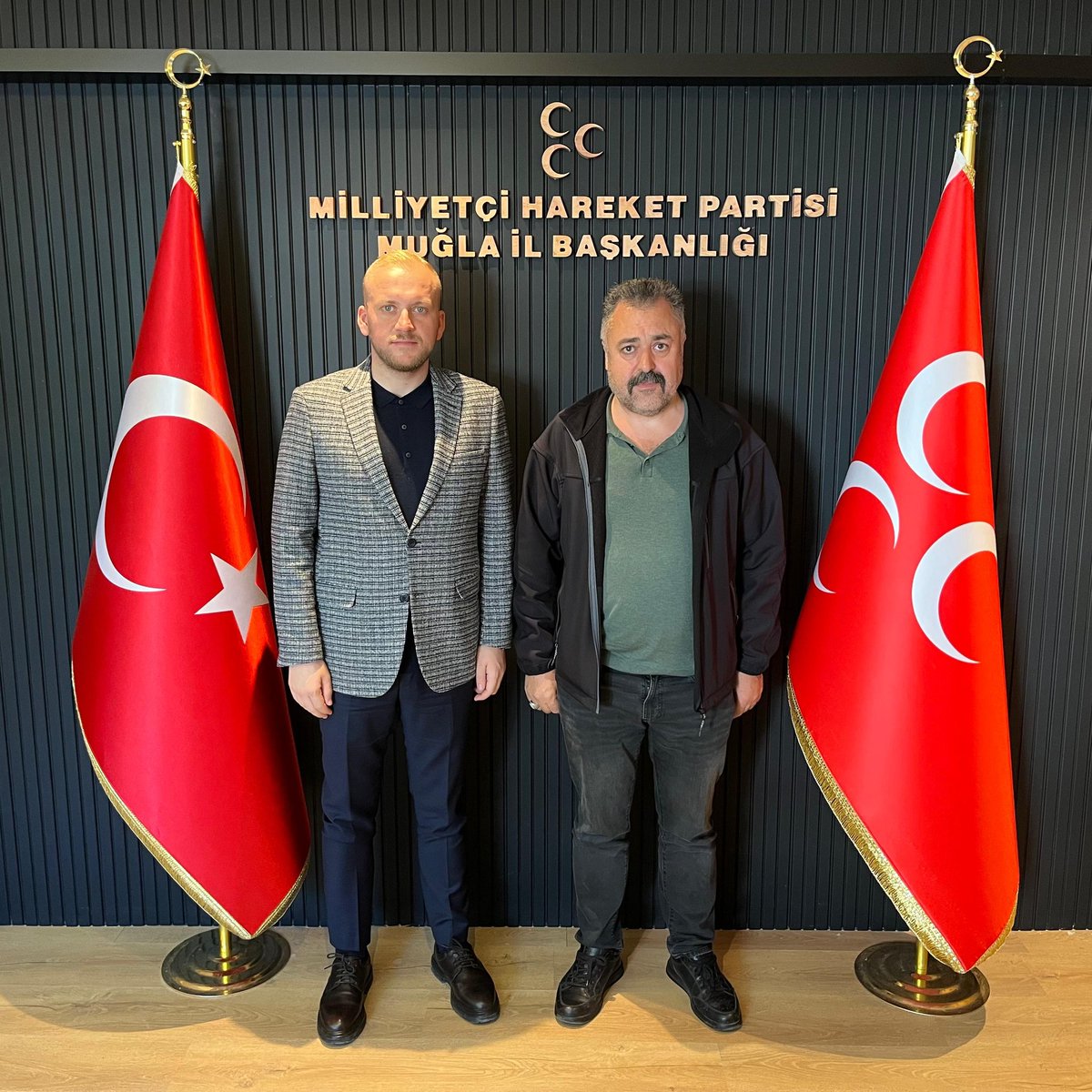 MHP Muğla İl Başkanı Demirel, Türk İmar Sen Genel Başkan Yardımcısı Süzgün'ü Ağırladı